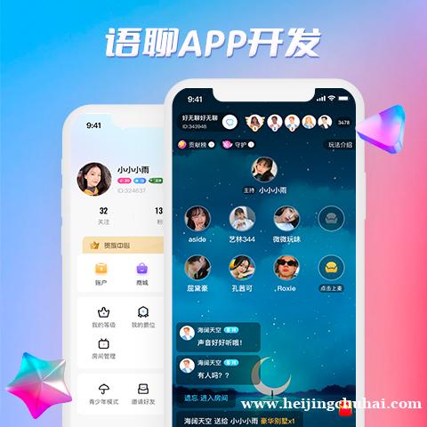 语音房直播源码出售一对一语音聊天的app语音聊天室开发公司