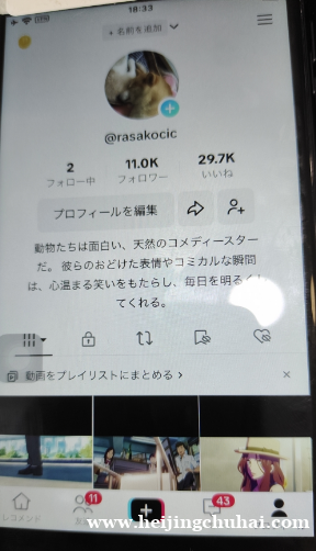 出售TiKTOK日本千粉万粉自然流直播伴侣带货号