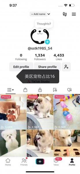 Tiktok一手账号，橱窗号直播号星图号等，自然流